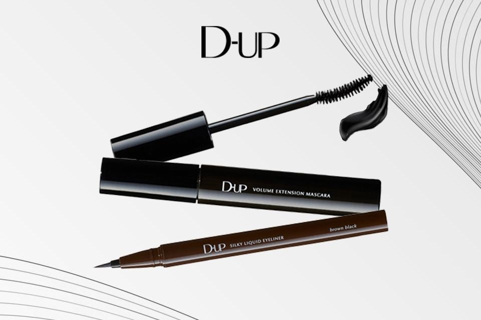 D-UP is a brand that specializes in eye makeup and nails. It is characterized by simple, luxurious packaging and a wide range of colors.