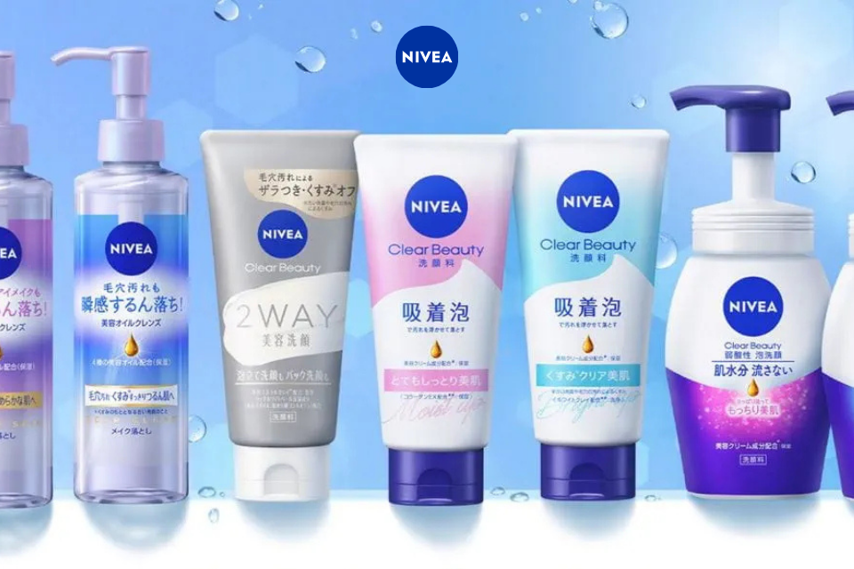 Authentic NIVEA Japan beauty and personal care essentials