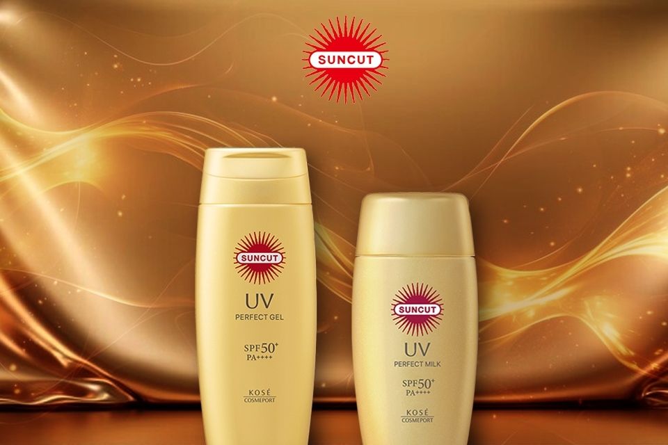 Suncut is a Japan brand of sunscreen, known for its advanced UV protection technology and gentle for skin.