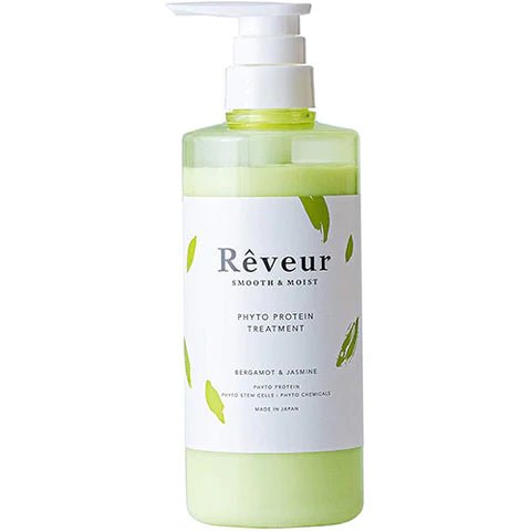 Reveur Rhyto Savon Smooth & Moist Hair Treatment 500ml - Bergamot & Jasmin - TODOKU Japan - Japanese Beauty Skin Care and Cosmetics