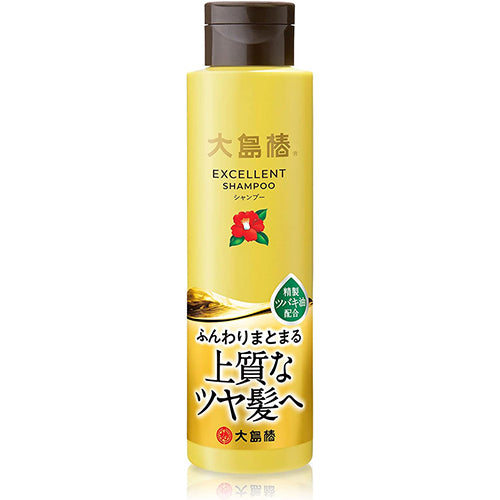 Oshima Tsubaki Excellent Shampoo 300mL - TODOKU Japan - Japanese Beauty Skin Care and Cosmetics