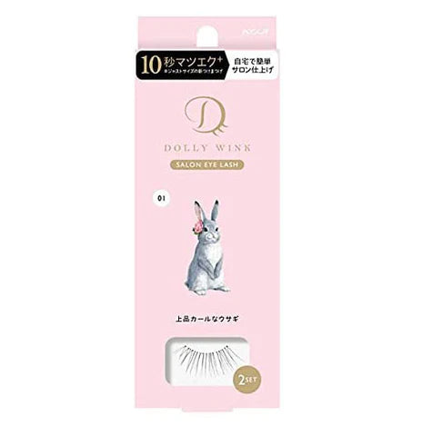 KOJI DOLLY WINK Salon Eye Lash No1 Elegant Curl Rabbit - TODOKU Japan - Japanese Beauty Skin Care and Cosmetics