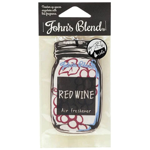 John's Blend Paper Air Freshener - Red Wine - TODOKU Japan - Japanese Beauty Skin Care and Cosmetics