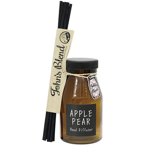 John's Blend Reed Diffuser - Apple Pear - TODOKU Japan - Japanese Beauty Skin Care and Cosmetics