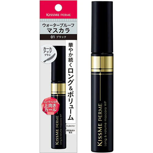 KISSME FERME Long & Volume Mascara WP - TODOKU Japan - Japanese Beauty Skin Care and Cosmetics