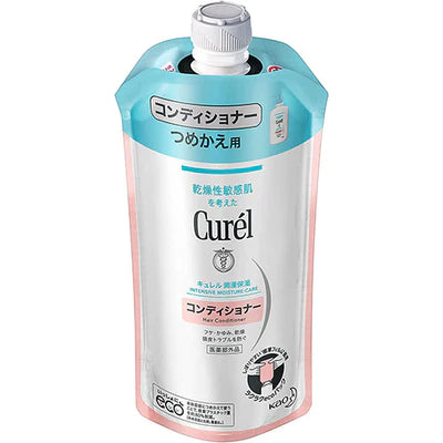 Kao Curel Conditioner Pump - 340ml - Refill - TODOKU Japan - Japanese Beauty Skin Care and Cosmetics