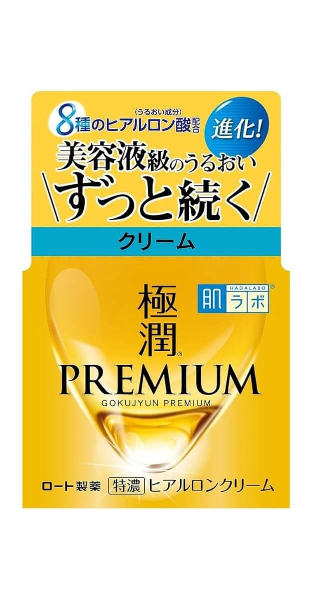 Rohto Hadalabo Gokujun Premium Hyaluronic Cream - 50g