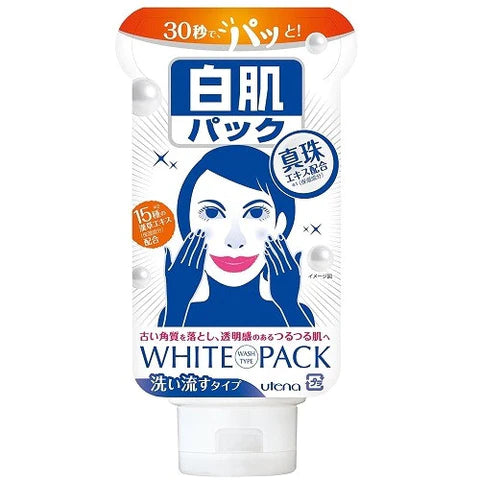Utena White Face Pack - 140g - TODOKU Japan - Japanese Beauty Skin Care and Cosmetics