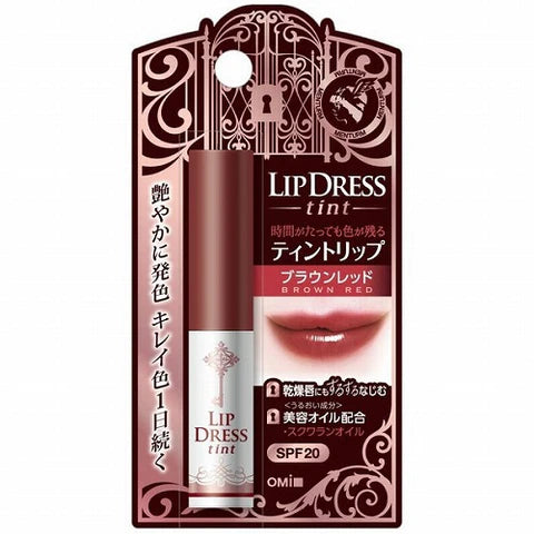 Omi Brotherhood Lip Dress Tint - Brown Red - TODOKU Japan - Japanese Beauty Skin Care and Cosmetics