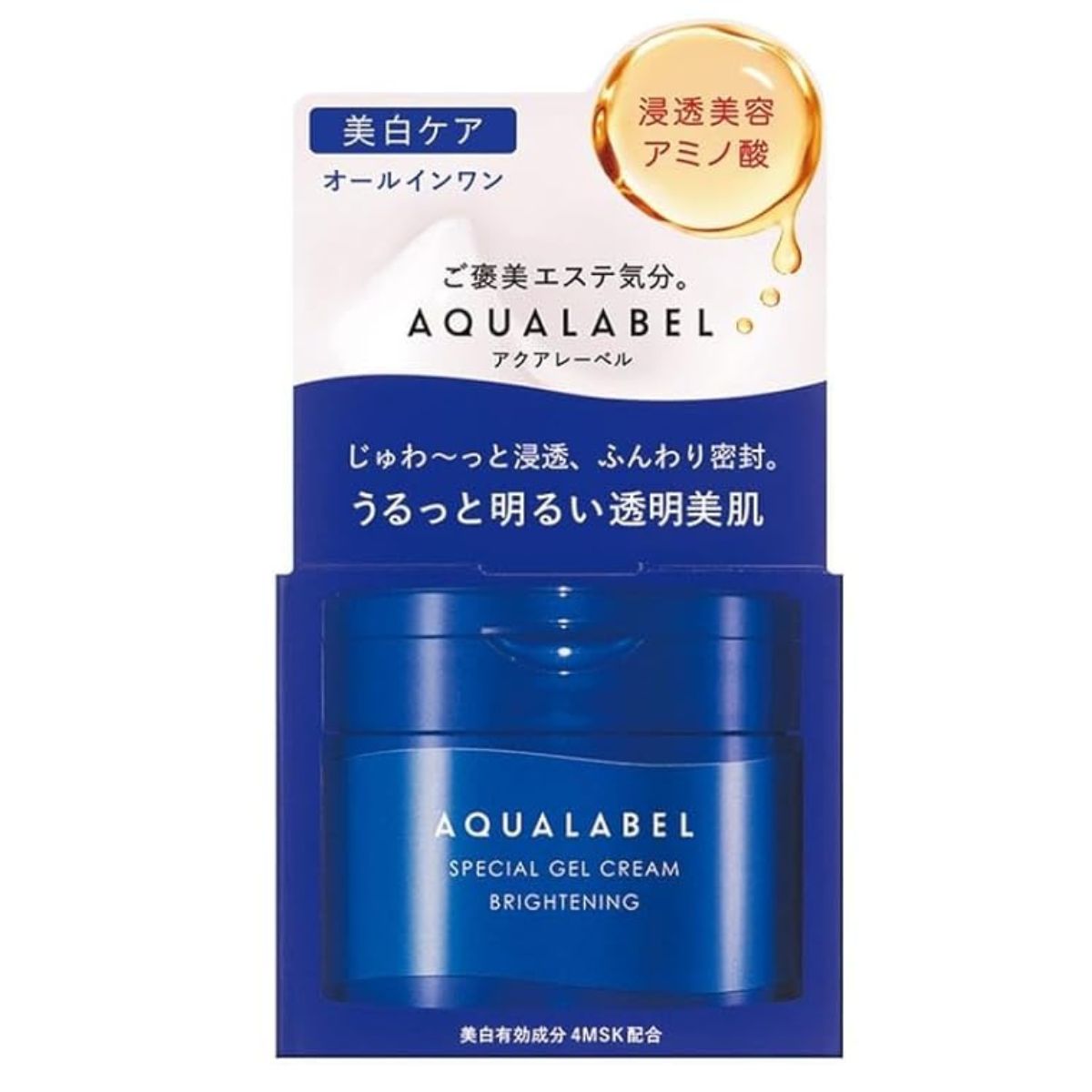 AQUALABEL Special Gel Cream EX White - 90g