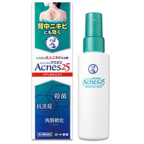 Mentholatum Acnes 25 - Medical Mist 100ml - TODOKU Japan - Japanese Beauty Skin Care and Cosmetics
