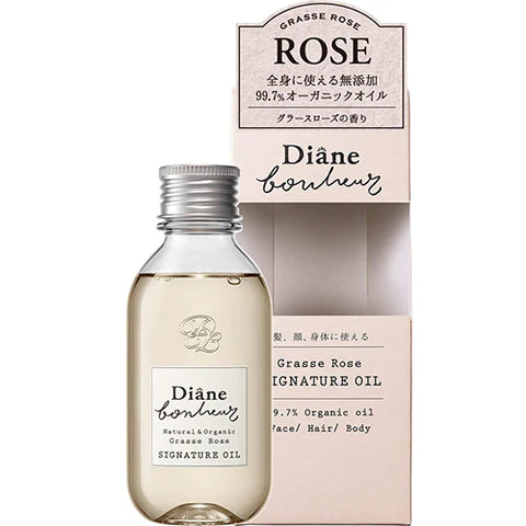 Moist Diane Bonheur Signature Oil  100ml - Grasse Rose - TODOKU Japan - Japanese Beauty Skin Care and Cosmetics