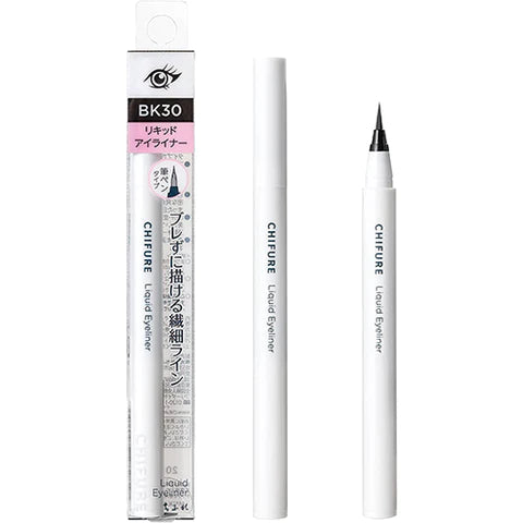 Chifure Liquid Eyeliner Brush Pen Type Black - TODOKU Japan - Japanese Beauty Skin Care and Cosmetics
