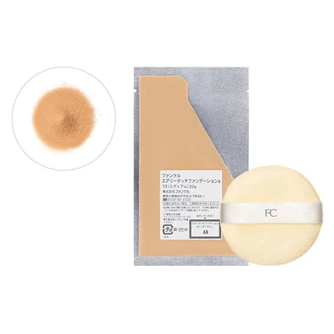 Fancl Airy Touch Foundation SPF16 PA++ Refill - 14 Dark - TODOKU Japan - Japanese Beauty Skin Care and Cosmetics