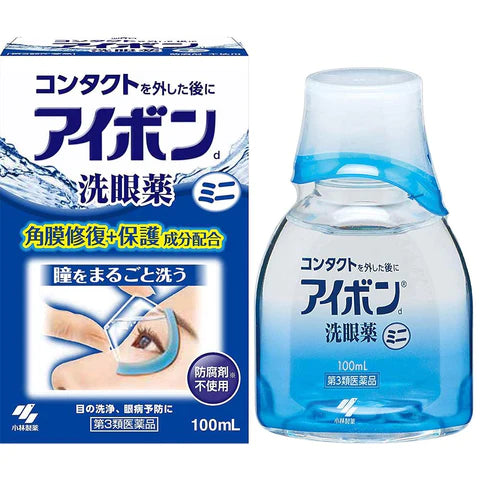 Kobayashi Pharmaceutical Eye Wash Eyebon 100ml - Standard - TODOKU Japan - Japanese Beauty Skin Care and Cosmetics