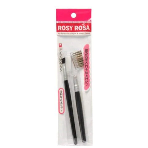 Rosy Rosa Eyebrow Brush Set - TODOKU Japan - Japanese Beauty Skin Care and Cosmetics
