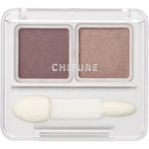 Chifure Twin Color Eyeshadow 75 Brown - TODOKU Japan - Japanese Beauty Skin Care and Cosmetics
