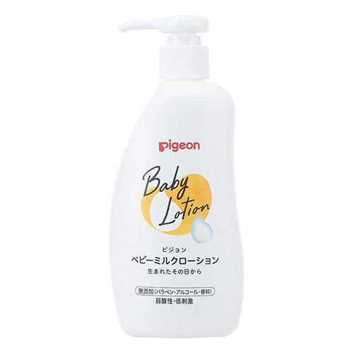 Pigeon Baby Milky Lotion - 300ml - TODOKU Japan - Japanese Beauty Skin Care and Cosmetics