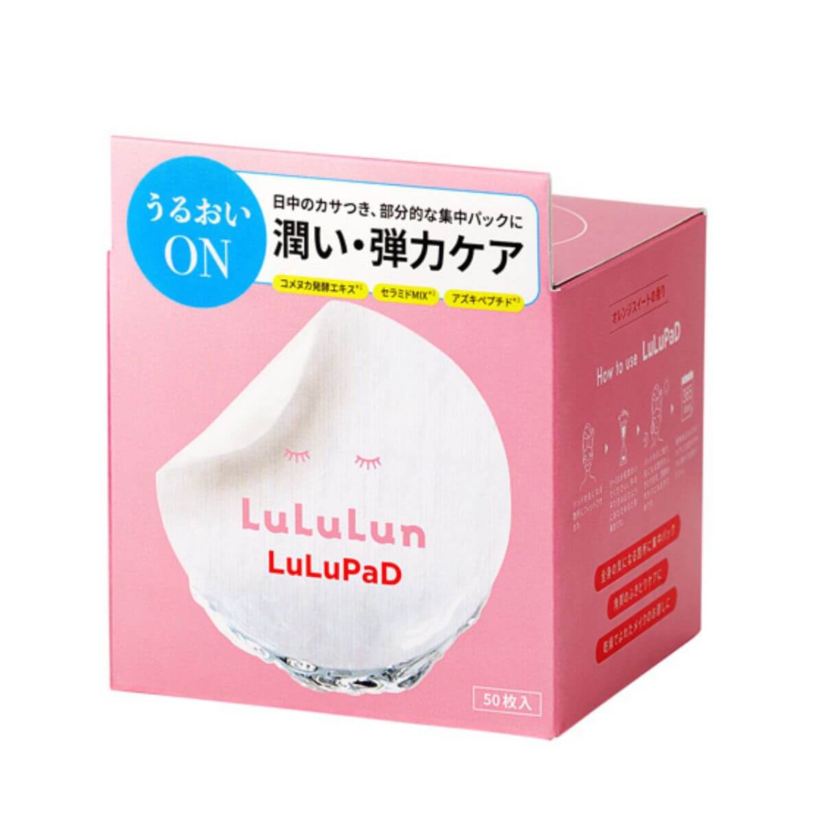 Lululun Toner Pad Moisture ON Face Lotion - 50 sheet