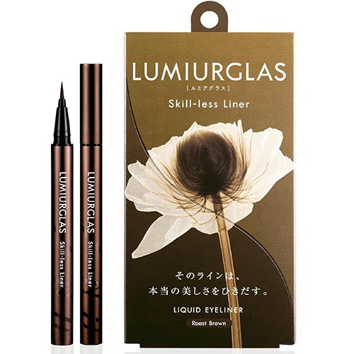 LUMIURGLAS Skill-less Liner Eyeliner Liquid - 02.Roast Brown - TODOKU Japan - Japanese Beauty Skin Care and Cosmetics