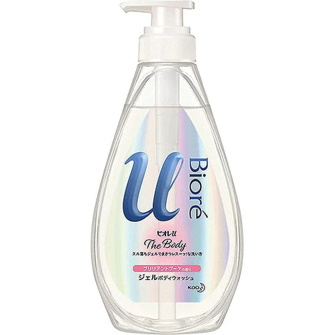 Biore U The Body Gel Body Wash - 480ml - Brilliant Bouquet - TODOKU Japan - Japanese Beauty Skin Care and Cosmetics