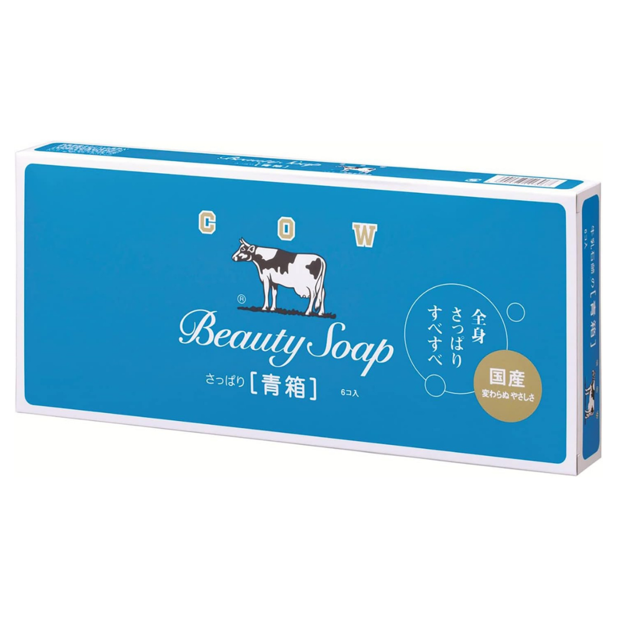 Cow Brand Soap Blue Box 85g - 6 pcs