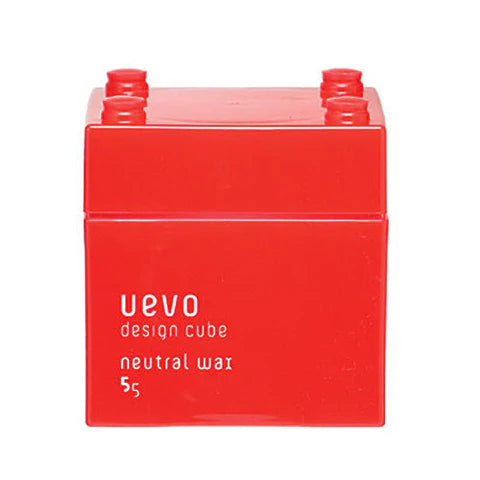 Uevo Design Cube Hair Wax Neutral 80g - TODOKU Japan - Japanese Beauty Skin Care and Cosmetics