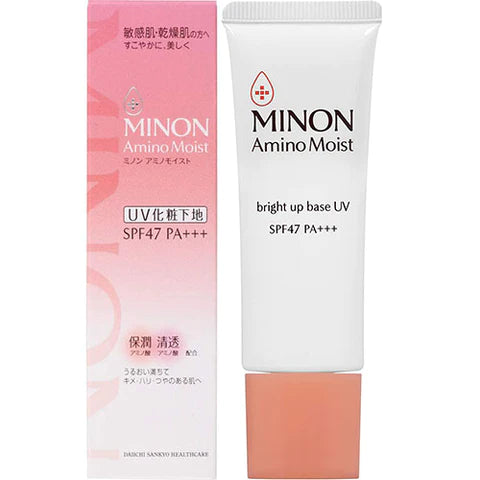 Minon Amino Moist Bright Up Base UV SPF47/PA+++ - 25g - TODOKU Japan - Japanese Beauty Skin Care and Cosmetics