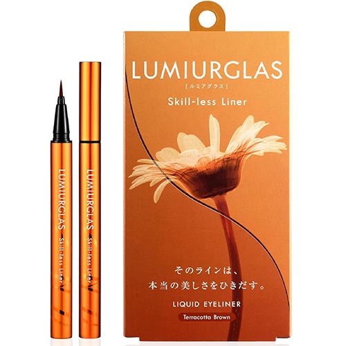 LUMIURGLAS Skill-less Liner Eyeliner Liquid - 04.Terracotta Brown - TODOKU Japan - Japanese Beauty Skin Care and Cosmetics