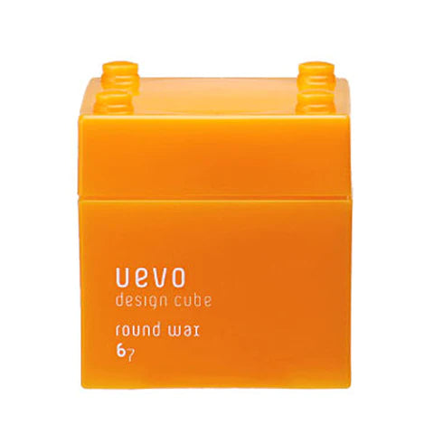 Uevo Design Cube Hair Wax Round 80g - TODOKU Japan - Japanese Beauty Skin Care and Cosmetics