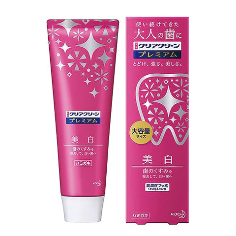 Kao Clear Clean Premium Whitening Toothpaste - 160g - TODOKU Japan - Japanese Beauty Skin Care and Cosmetics