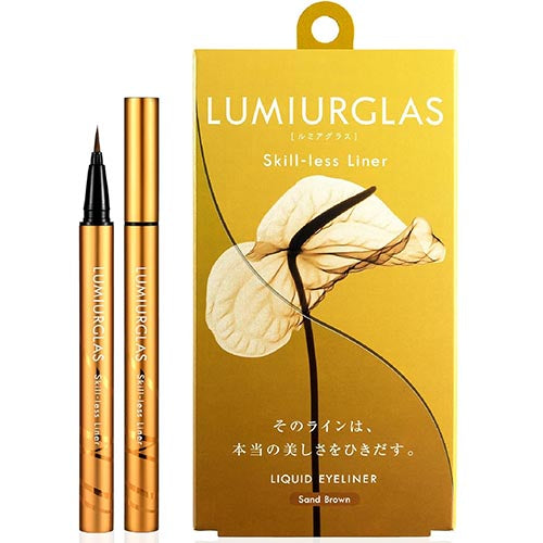 LUMIURGLAS Skill-less Liner Eyeliner Liquid - 05. Sand Brown - TODOKU Japan - Japanese Beauty Skin Care and Cosmetics