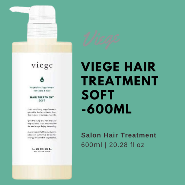 Lebel Viege Hair Treatment S - 600ml - TODOKU Japan - Japanese Beauty Skin Care and Cosmetics