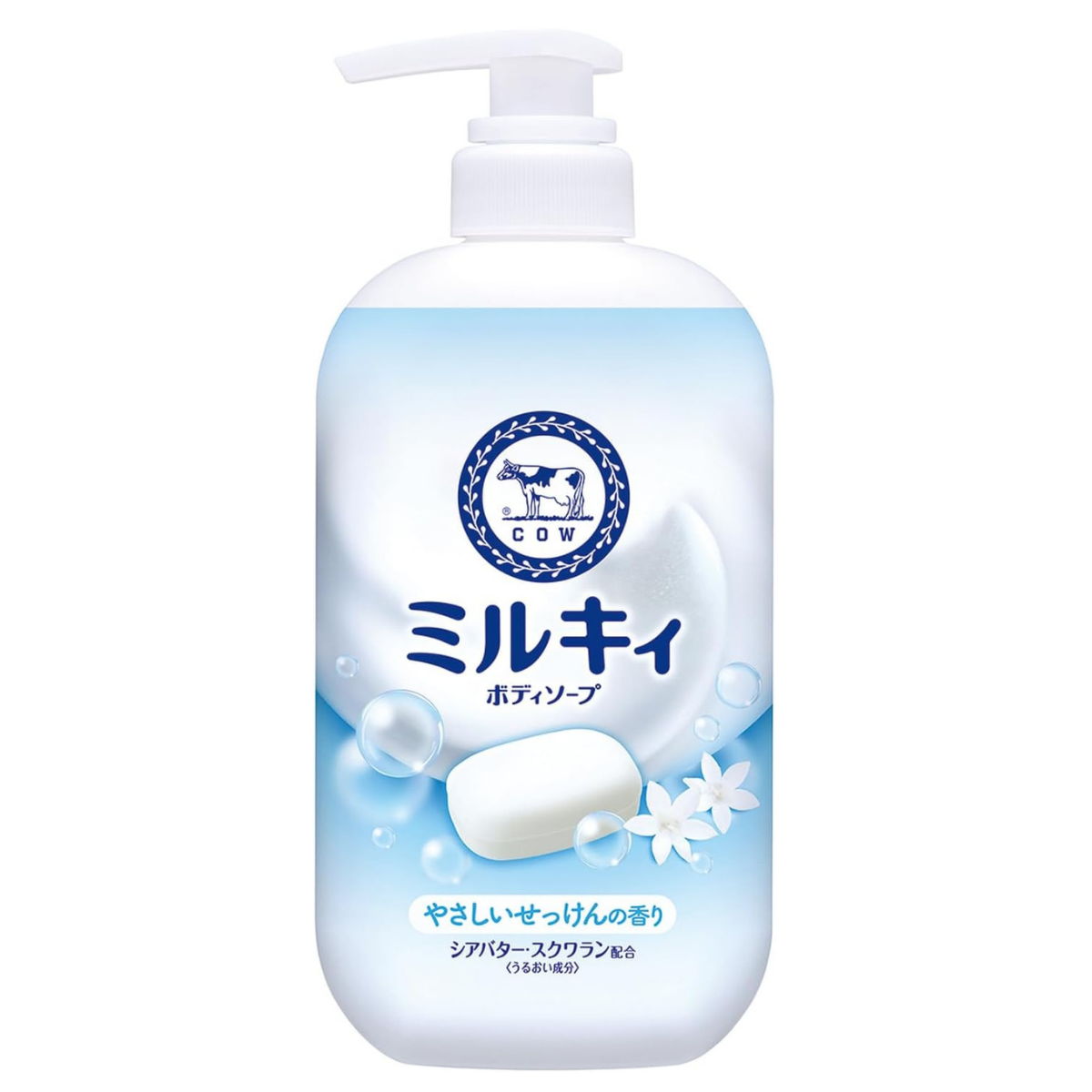Cow Brand Milky Body Soap Soap Scent - 500mL