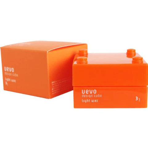 Uevo Design Cube Hair Wax - Light - 30g - TODOKU Japan - Japanese Beauty Skin Care and Cosmetics