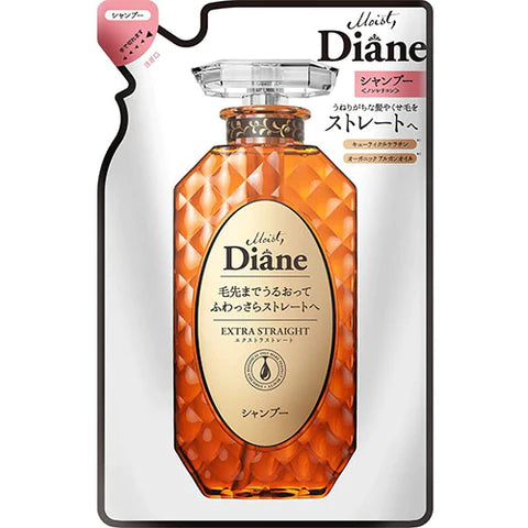 Moist Diane Perfect Beauty Extra Straight Shampoo Refill 330ml - Floral Scent - TODOKU Japan - Japanese Beauty Skin Care and Cosmetics