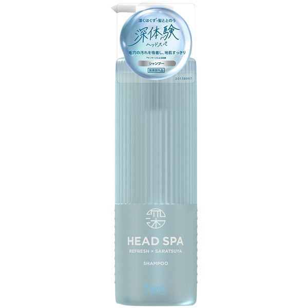 H&S Deep Experience Head Spa Refresh x Smooth Shampoo - 435g - TODOKU Japan - Japanese Beauty Skin Care and Cosmetics