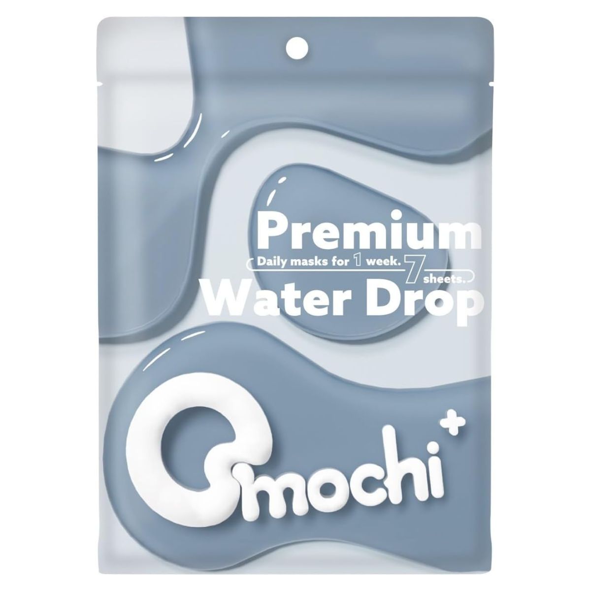 Omochi+ Daily Facial Sheet Mask Premium Water Drop - 7 Sheets