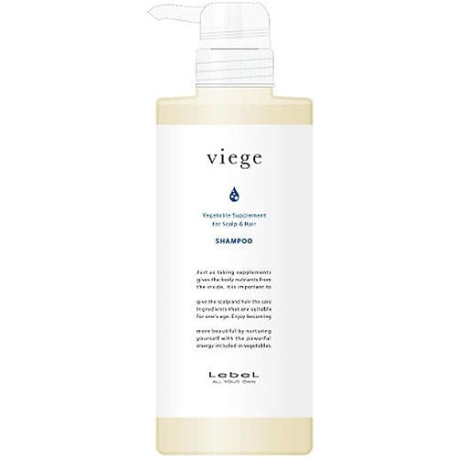 Lebel Viege Shampoo - 600ml - TODOKU Japan - Japanese Beauty Skin Care and Cosmetics