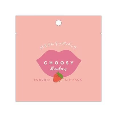 CHOOSY Hydrogel Lip Pack Strawberry - TODOKU Japan - Japanese Beauty Skin Care and Cosmetics