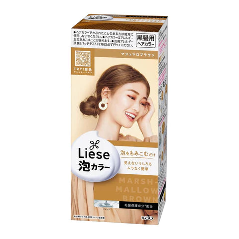Liese Kao Bubble Hair Color Prettia - Marshmallow Brown - TODOKU Japan - Japanese Beauty Skin Care and Cosmetics