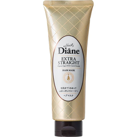 Moist Diane Extra Straight Hair Mask 150g - Organic Argan Oil & Cuticle Keratin - TODOKU Japan - Japanese Beauty Skin Care and Cosmetics