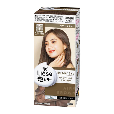 Liese Kao Bubble Hair Color Prettia - Airy Brown - TODOKU Japan - Japanese Beauty Skin Care and Cosmetics