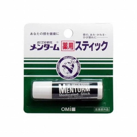 Omi Brotherhood Menturm Medicated Lip Stick - 4g - TODOKU Japan - Japanese Beauty Skin Care and Cosmetics