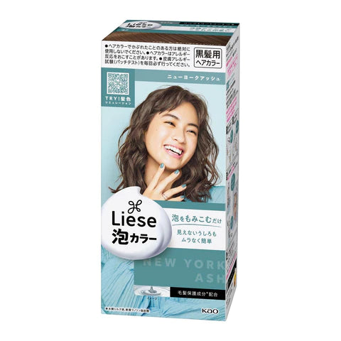 Liese Kao Bubble Hair Color Prettia - New York Ash - TODOKU Japan - Japanese Beauty Skin Care and Cosmetics