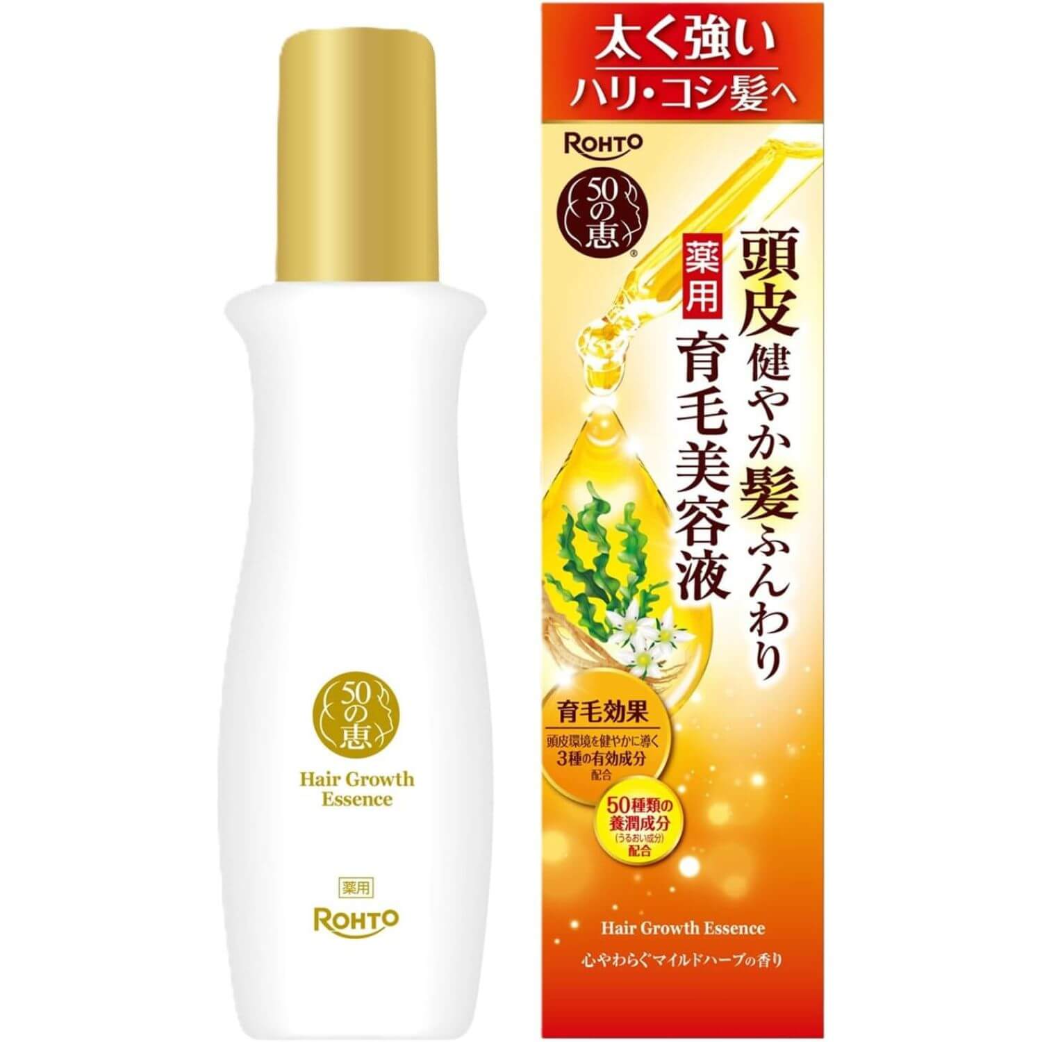 50 Megumi Rohto Aging Care Hair Soft Volume Hair Restorer Spray Type - 160ml