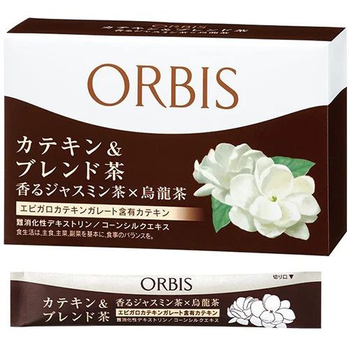 Orbis Inner Care Diet Tea Catechin & Blend Tea 3.1g x 20pcs - Jasmine tea ÁEOolong Tea - TODOKU Japan - Japanese Beauty Skin Care and Cosmetics