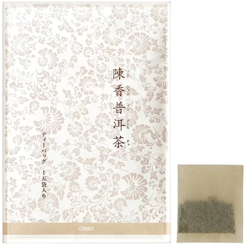 Orbis Inner Care Diet Tea Pu'er Tea Bag 2g x 15pcs - TODOKU Japan - Japanese Beauty Skin Care and Cosmetics