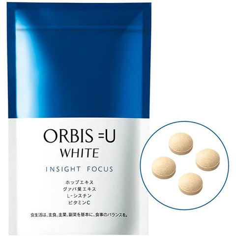 Orbis Supplement Orbis U White Insight Focus 230mg x 120grains - TODOKU Japan - Japanese Beauty Skin Care and Cosmetics