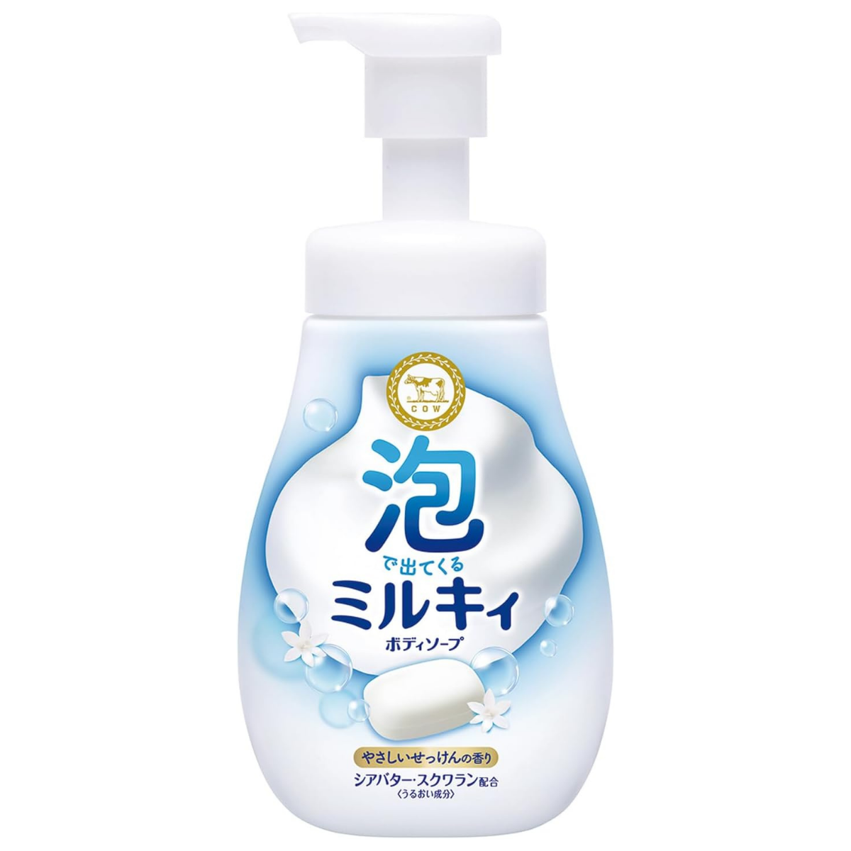 Cow Brand Milky Foam Body Soap Soap Scent - 550mL